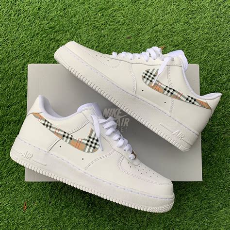 burberry airforce 1|drippy air force 1 shoes.